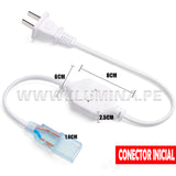 CONECTOR INICIAL PARA CINTA LED 220V