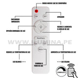 CONTROL REMOTO PARA LUMINARIAS SMART LED I-LUMINA