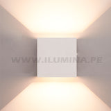 LÁMPARA DE EXTERIOR CUBE LED WHITE 6W LUZ BLANCA