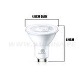 DICROICO LED 10W GU10 ILUMINA 2700K LUZ CÁLIDA