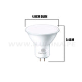 DICROICO LED 6W GU5.3 ILUMINA 6000K LUZ BLANCA