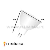 DICROICO LED 6W LUMINIKA LUZ CÁLIDA GU5.3