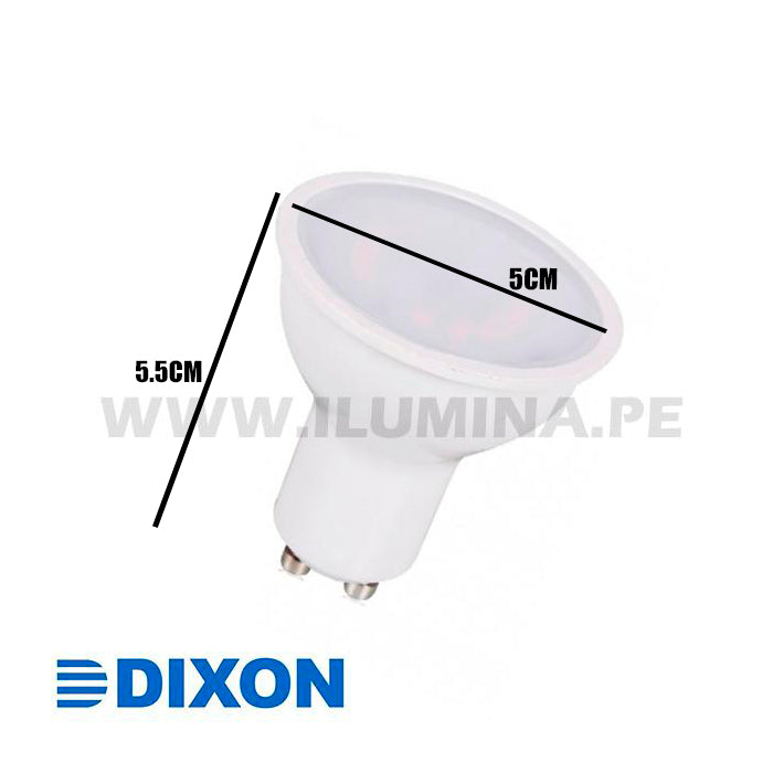 DICROICO LED 9W GU10 DIXON LUZ INTERMEDIA