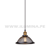 LÁMPARA COLGANTE PRAGA BLACK LED