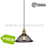 LÁMPARA COLGANTE PRAGA BLACK LED