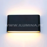 LÁMPARA DE EXTERIOR LED DANAE BLACK 12W LUZ CÁLIDA