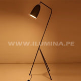 LÁMPARA DE PIE MINIMALISTA CARINA BLACK LED