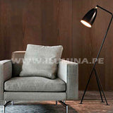 LÁMPARA DE PIE MINIMALISTA CARINA BLACK LED