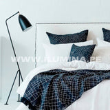 LÁMPARA DE PIE MINIMALISTA CARINA BLACK LED