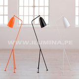 LÁMPARA DE PIE MINIMALISTA CARINA BLACK LED