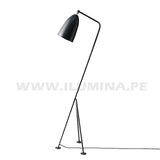 LÁMPARA DE PIE MINIMALISTA CARINA BLACK LED
