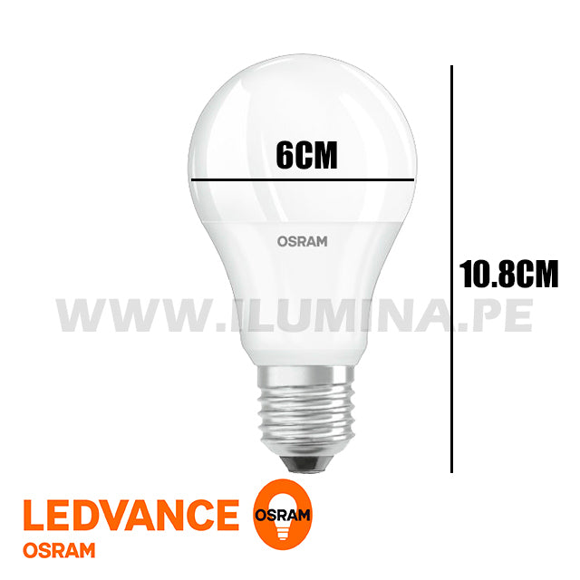 FOCO LED 12W OSRAM LUZ BLANCA E27