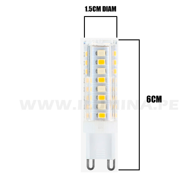 FOCO LED SMD 7W G9 ILUMINA TRICOLOR