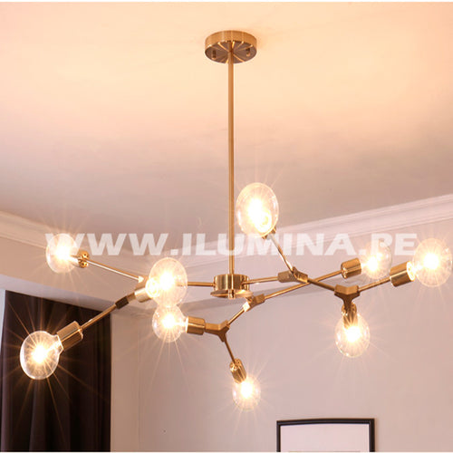 LÁMPARA COLGANTE GAELA GOLD LED