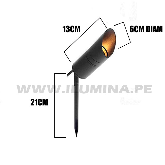 LUMINARIA ESTACA PARA JARDIN LUANA LED