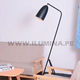 LÁMPARA DE PIE MINIMALISTA CARINA BLACK LED