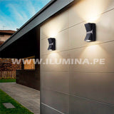 LÁMPARA DE EXTERIOR LED LILIANA BLACK 6W LUZ CÁLIDA