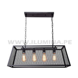 LÁMPARA COLGANTE LILIANA BLACK LED