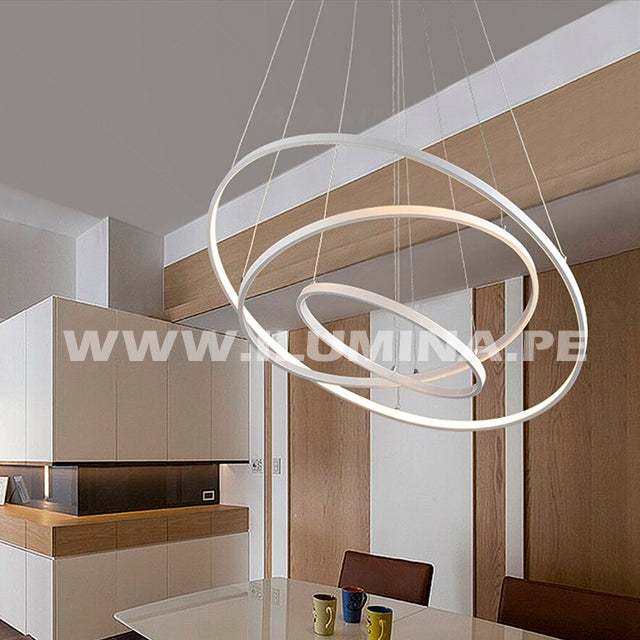 LAMPARA COLGANTE LED DE 3 LUCES CON CONTROL REMOTO PARA DEPARTAMENTOS EN SRUQUILLO EN LIMA EN PERU. LAMPARAS COLGANTES LED DESIREE. LAMPARAS COLGANTES LED SUSPENDIDAS DECORATIVAS. LAMPARAS COLGANTES LED MODERNAS PARA TECHO. LAMPARAS COLGANTES DESIREE DECORATIVAS SODIMAC, PROMART, EGLO, MAESTRO, SAGA FALABELLA.