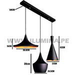 LÁMPARAS DE CAMPANAS DE ALUMINIO DE 03 LUCES PARA COMEDOR.  LAMPARA DE BARRA DE 3 LUCES COLGANTES CAMPANAS DE ALUMINIO. LAMPARAS DE ALUMINIO METAL CON FOCO LED PARA SALA, PARA COMEDOR. VENTA DE LÁMPARAS CENTRO FERRETERO EN SURQUILLO EN LIMA EN PERU. VENTA DE LUMINARIAS EN LOS OLIVOS, EN SAN MARTIN DE PORRES, EN COMAS, EN SAN JUAN DE LURIGANCHO. VENTA DE LAMPARA ESTILO TOM DIXON. VENTA DE LAMPARAS SAGA FALABELLA, VENTA DE LAMPARAS PROMART, VENTA DE LÁMPARAS SODIMAC. VENTA DE LÁMPARAS I-LUMINA