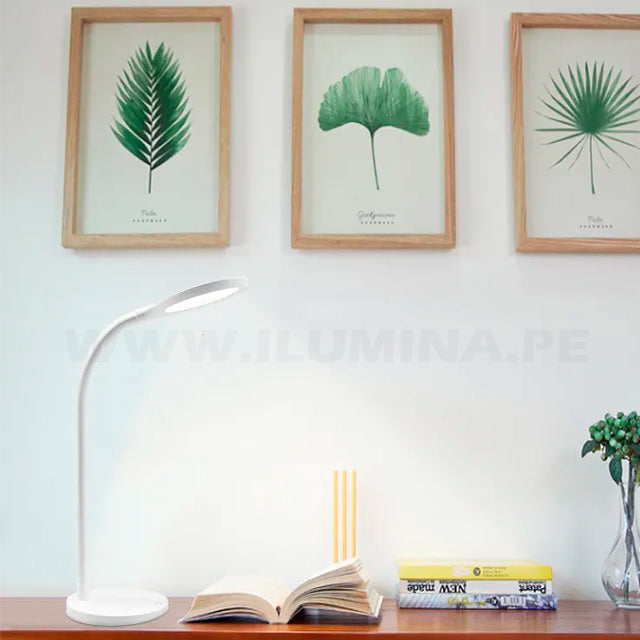 LÁMPARA DE ESCRITORIO ELIANA LUX WHITE LED DIMMABLE