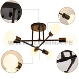 LÁMPARA COLGANTE OLENKA BLACK LED