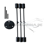 LÁMPARA COLGANTE OLENKA BLACK LED