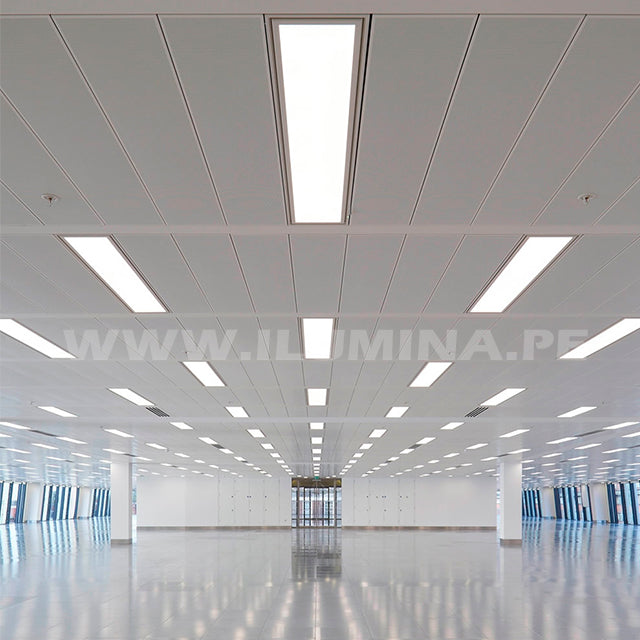 PANEL LED RECTANGULAR 48W 1200X300 4000K LUZ INTERMEDIA