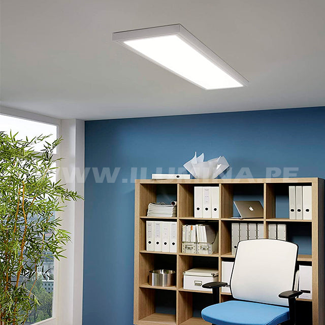 PANEL LED RECTANGULAR 48W 1200X300 6500K LUZ BLANCA – i-Lumina