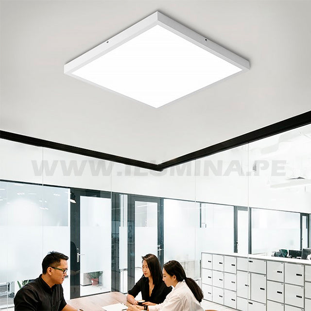 PANEL LED CUADRADO 48W 600X600 4000K LUZ INTERMEDIA