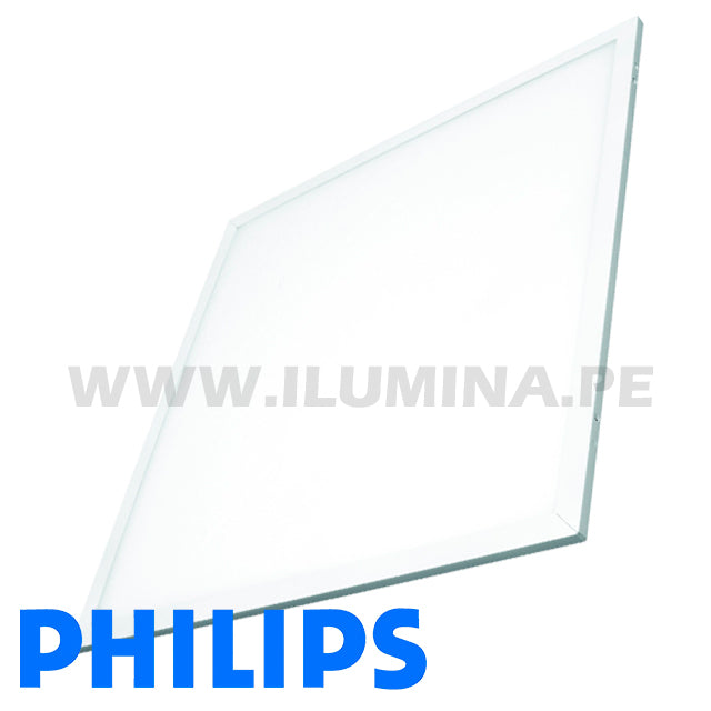 PANEL LED CUADRADO 36W 600X600 PHILIPS LUZ CÁLIDA