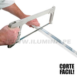 PERFIL DE ALUMINIO 3.00MTS ADOSABLE PARA CINTA LED