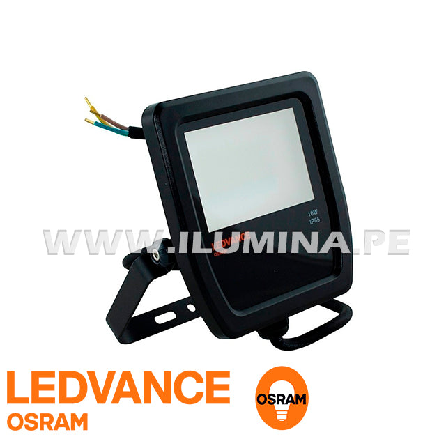 REFLECTOR LED 10W OSRAM LEDVANCE NEGRO