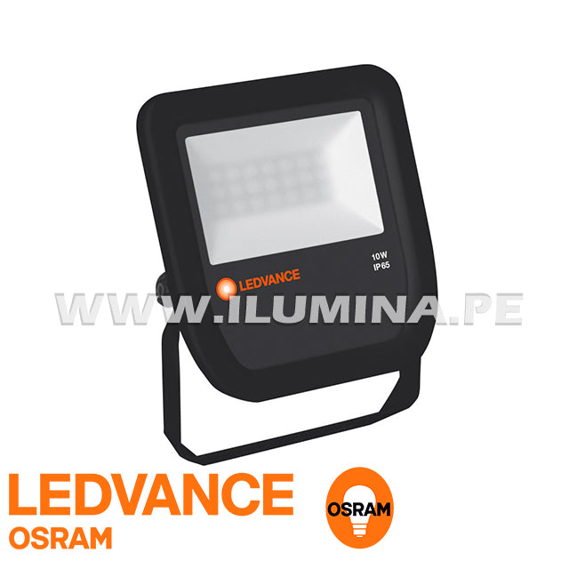 REFLECTOR LED 10W OSRAM LEDVANCE NEGRO