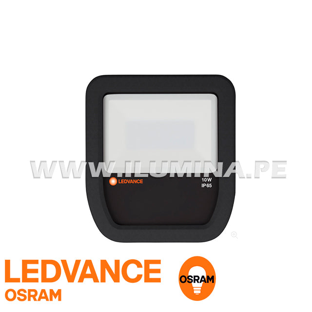 REFLECTOR LED 10W OSRAM LEDVANCE NEGRO