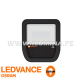 REFLECTOR LED 10W OSRAM LEDVANCE NEGRO LUZ CÁLIDA