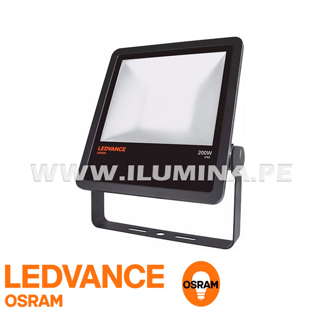 REFLECTOR LED 200W OSRAM LEDVANCE NEGRO