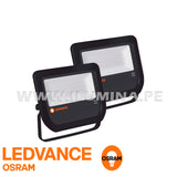 REFLECTOR LED 50W OSRAM LEDVANCE NEGRO LUZ CÁLIDA