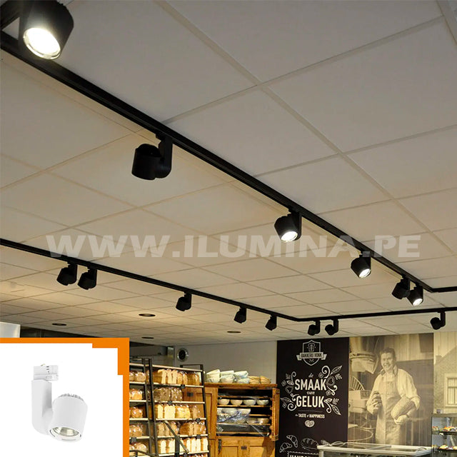 SPOT DE RIEL LED MURIEL 30W