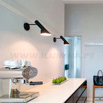 LÁMPARA DE PARED INTERIOR ARNEL BLACK