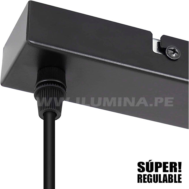 LÁMPARA COLGANTE MAYA BLACK LED