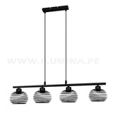 LÁMPARA COLGANTE MAYA BLACK LED