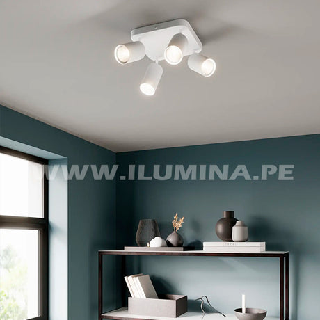 LÁMPARA DE TECHO VIENA LED WHITE