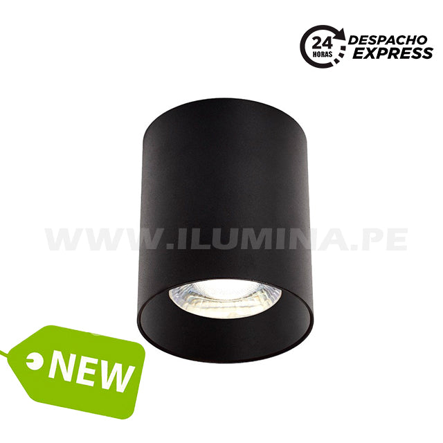 SPOT ADOSABLE ROXANA BLACK LED 12W