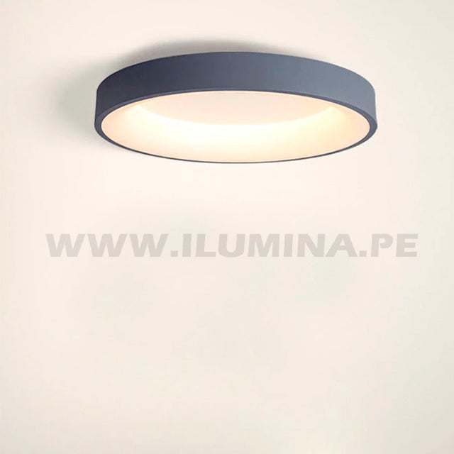 LÁMPARA DE TECHO DORINA LED GRAY 45W + CONTROL REMOTO