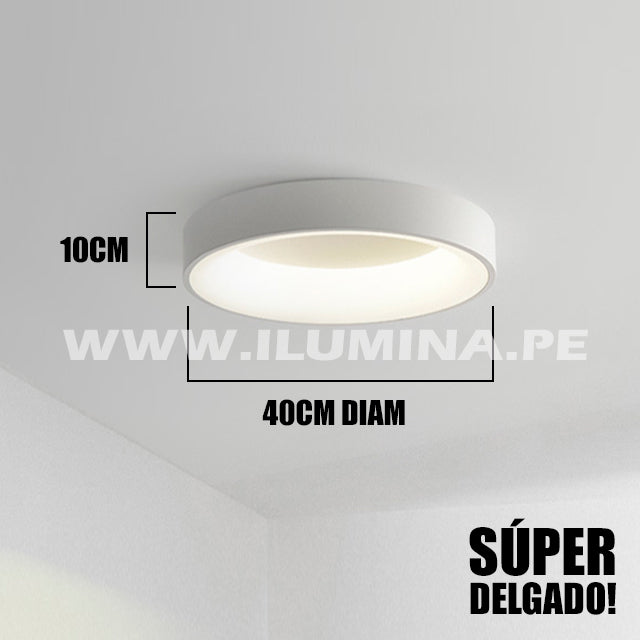 LÁMPARA DE TECHO DORINA LED WHITE 45W + CONTROL REMOTO