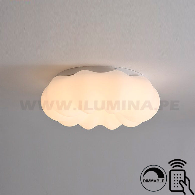 LÁMPARA DE TECHO GLORIA LED WHITE 36W + CONTROL REMOTO