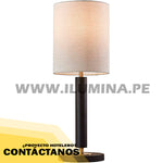 LÁMPARA DE MESA DE MADERA LUCÍA