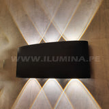 LÁMPARA DE EXTERIOR LED LUCERO BLACK 6W LUZ CÁLIDA