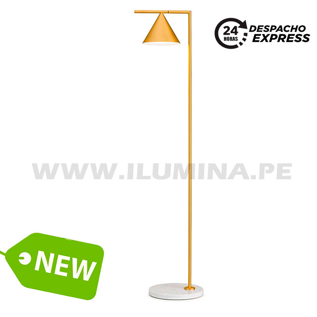 LÁMPARA DE PIE MINIMALISTA GENESIS GOLD
